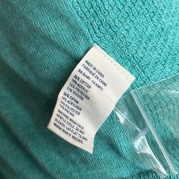 AMERICAN Eagle Outfitters Turquoise Cardigan - Picture 5 of 5